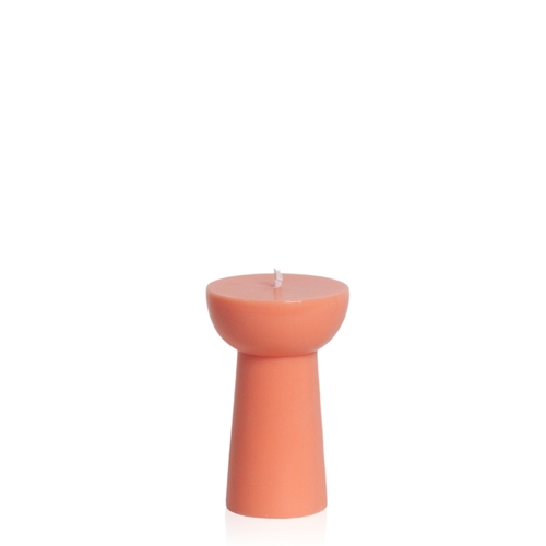 Peach Thea Vase Candle - Small