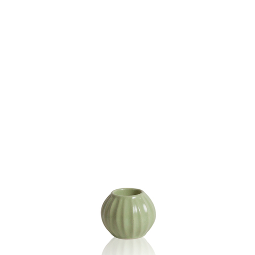 Posey Ceramic 25cm Taper Candle Holder - Medium - Pistachio