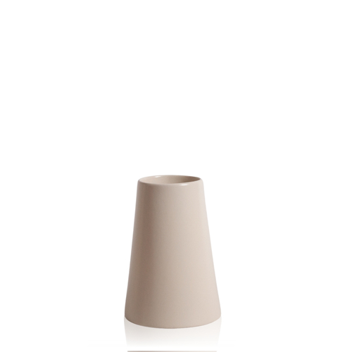 Bryony Ceramic Vase  - Medium - Alabaster, Pack of 2