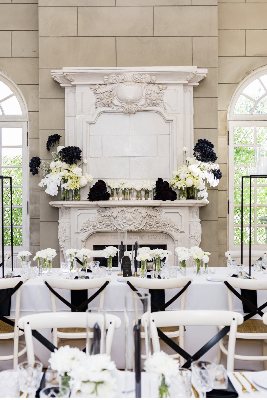 A Classic Palette: Mastering Your Black and White Wedding with Decor It Studio