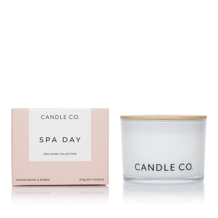 Spa Day Scented Soy Candle