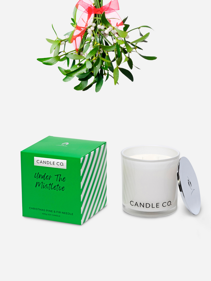 Under the Mistletoe Scented Soy Candle