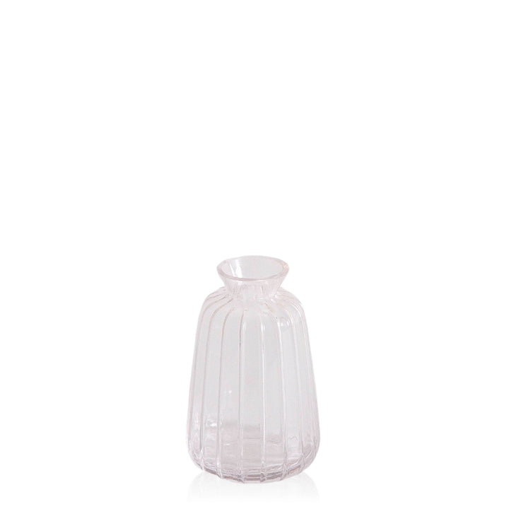 Clear Isabella Glass Bud Vase Pack of 1