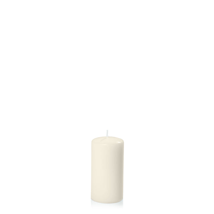 Ivory 5cm x 10cm Slim Event Pillar Pack of 1