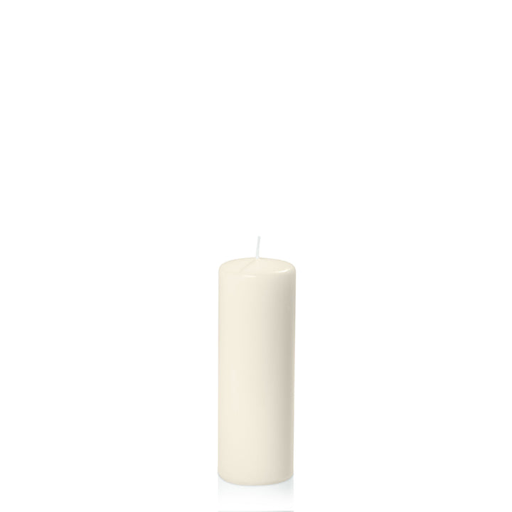 Ivory 5cm x 15cm Slim Event Pillar Pack of 1