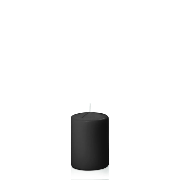 Black 7cm x 10cm Event Pillar Pack of 1