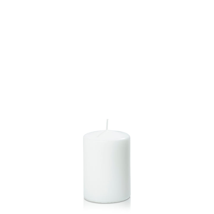 White 7cm x 10cm Event Pillar Pack of 1