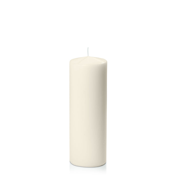 Ivory 7cm x 20cm Event Pillar Pack of 1