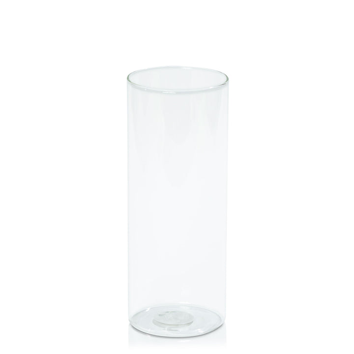 Clear 10cm x 25cm Glass Cylinder Pack of 1