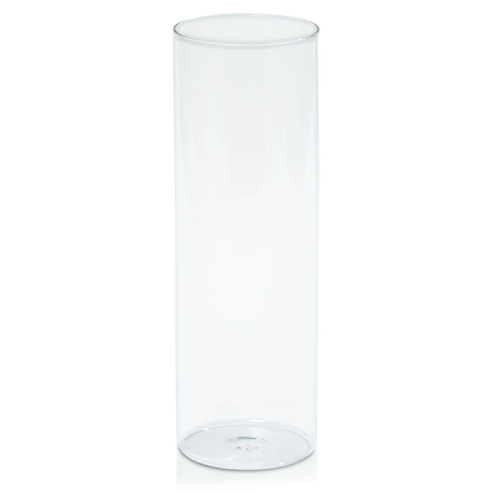 Clear 10cm x 30cm Glass Cylinder Pack of 1