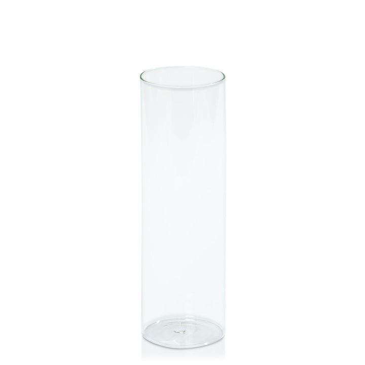 Clear 8cm x 25cm Glass Cylinder Pack of 1