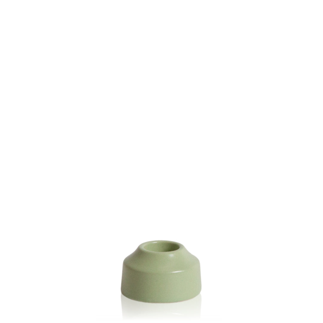 Pistachio Eden Ceramic Candle Holder Pack of 1