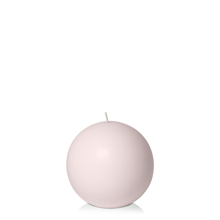 Antique Pink 10cm Sphere Candle Pack of 1