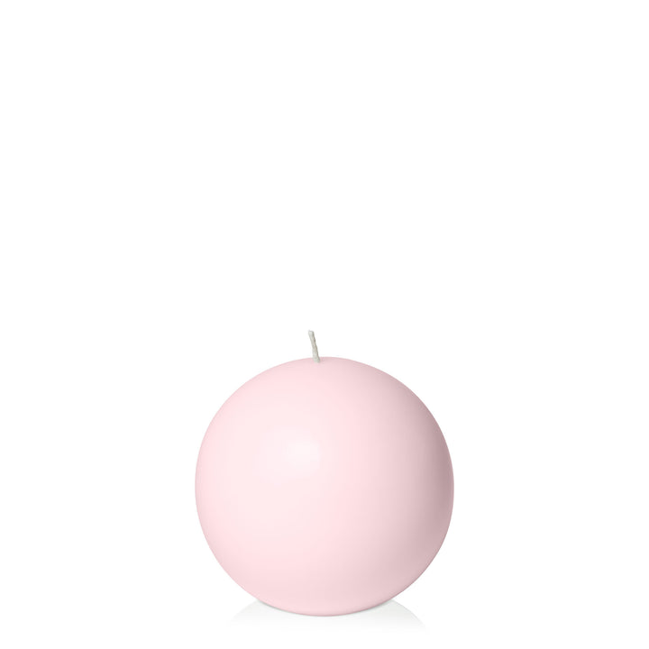 Blush Pink 10cm Sphere Candle Pack of 1