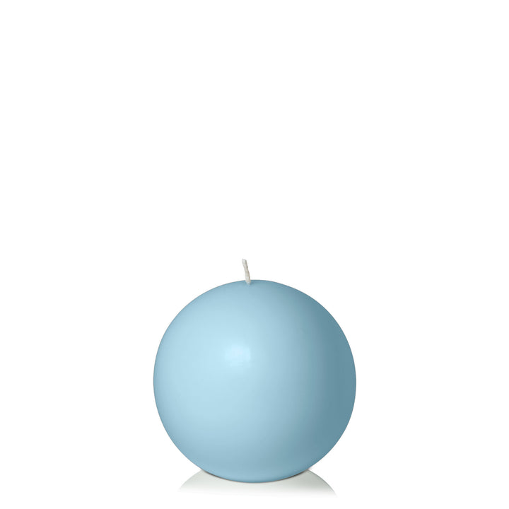 French Blue 10cm Sphere Candle Pack of 1