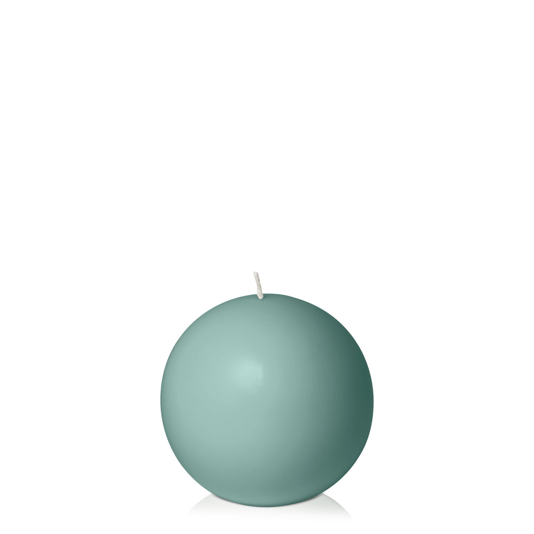 Sage Green 10cm Sphere Candle Pack of 1