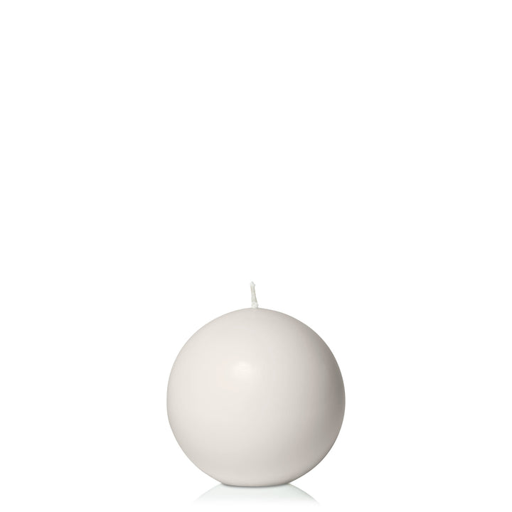 Stone 7.5cm Sphere Candle Pack of 1