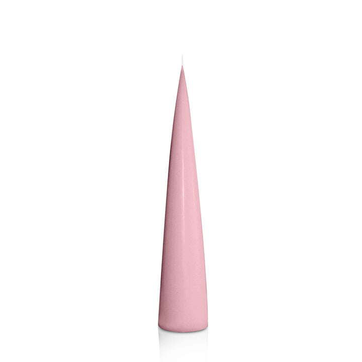 Dusty Pink 4.4cm x 25cm Cone Candle Pack of 1