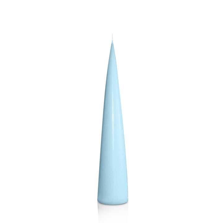 French Blue 4.4cm x 25cm Cone Candle Pack of 1