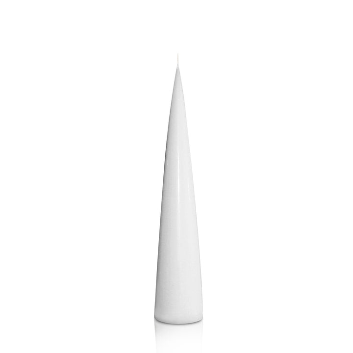 Stone 4.4cm x 25cm Cone Candle Pack of 1