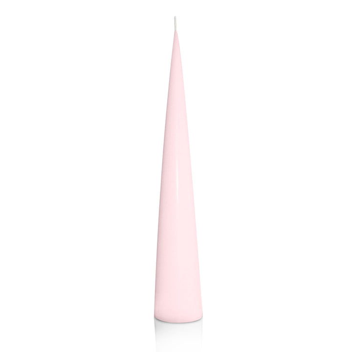 Blush Pink 4.7cm x 30cm Cone Candle Pack of 1