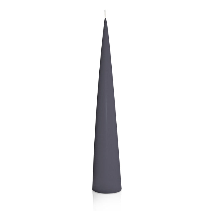 Steel Blue 4.7cm x 30cm Cone Candle Pack of 1