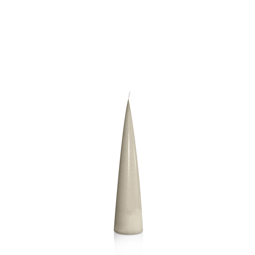 Pale Eucalypt 4cm x 20cm Cone Candle Pack of 1