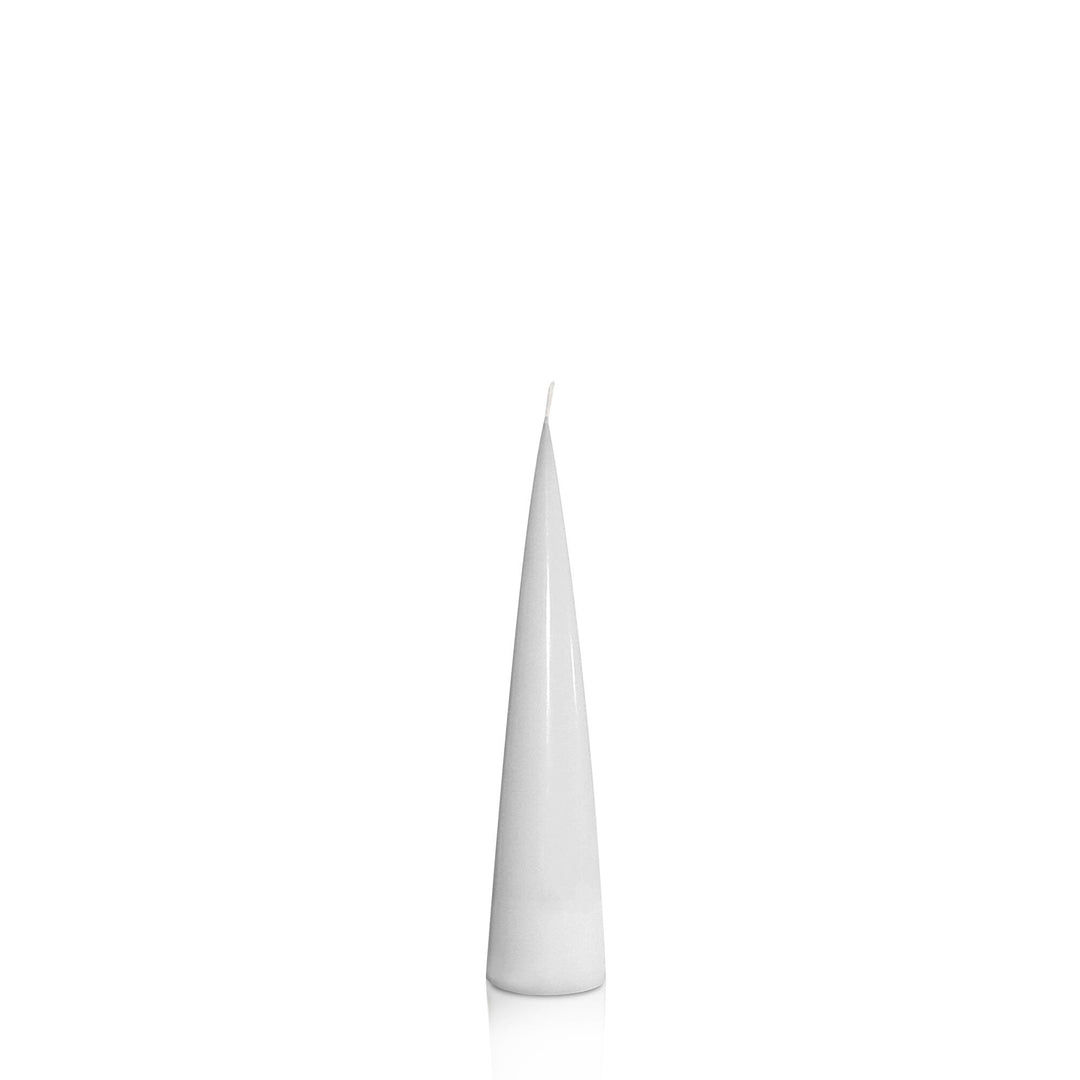 Stone 4cm x 20cm Cone Candle Pack of 1