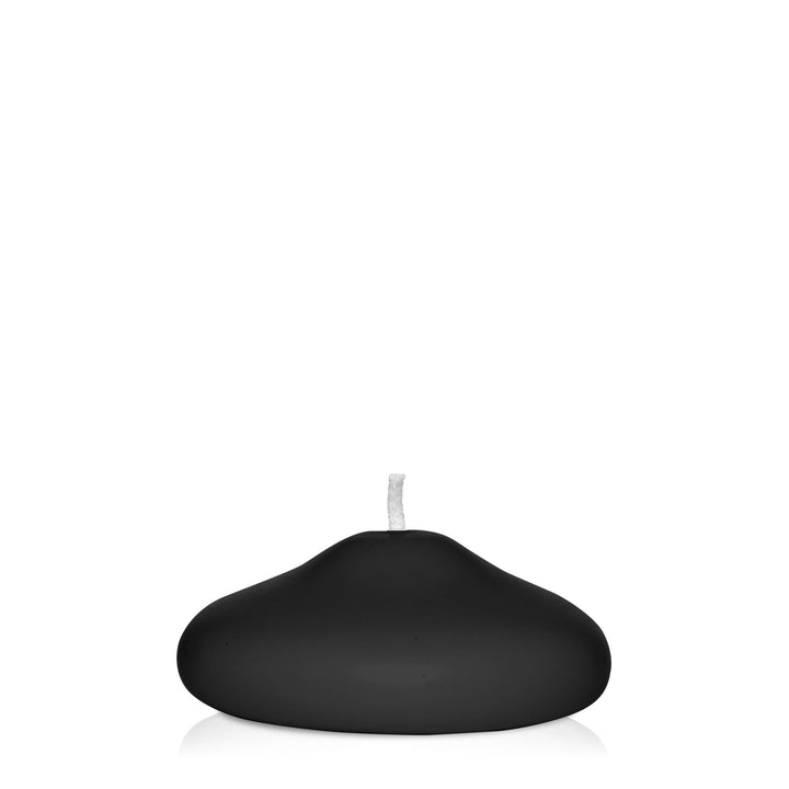 Black 7cm Modern Floating Candle Pack of 1