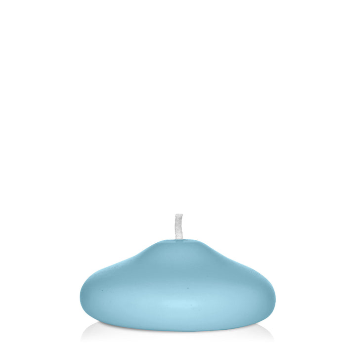 French Blue 7cm Modern Floating Candle Pack of 1