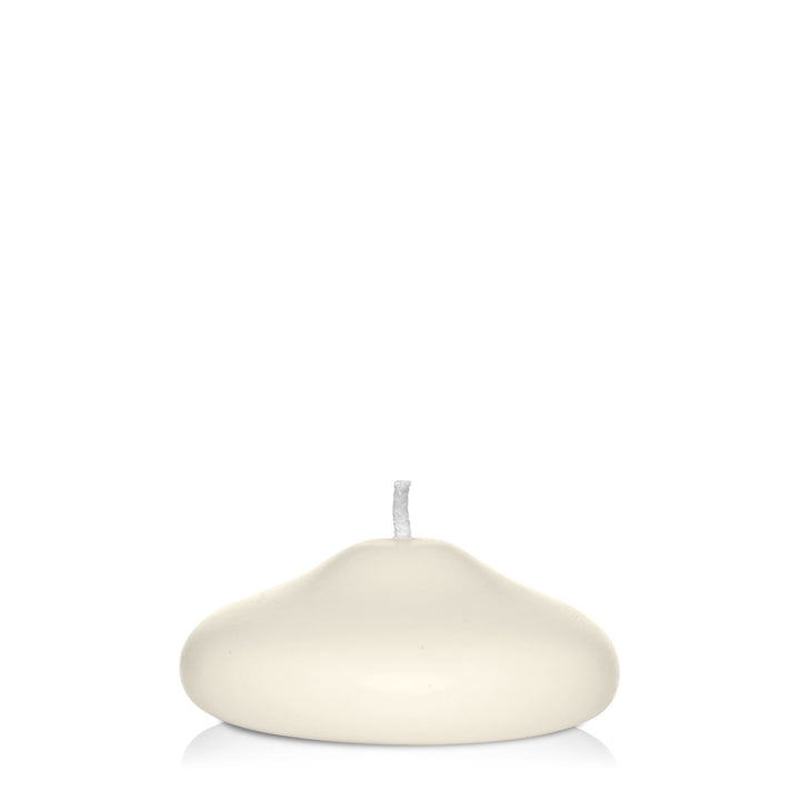 Ivory 7cm Modern Floating Candle Pack of 1