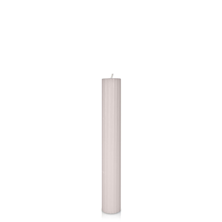 Antique Pink 3.5cm x 25cm Fluted Pillar Pack of 1