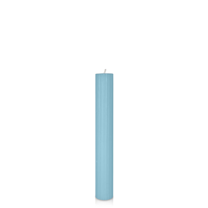 French Blue 3.5cm x 25cm Fluted Pillar Pack of 1