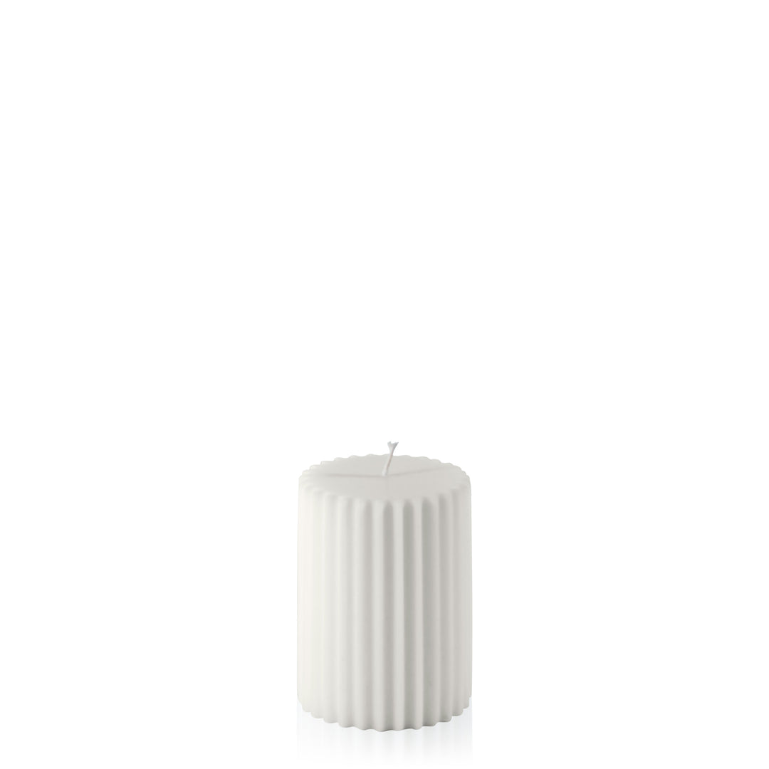 Stone 7cm x 10cm Fluted Pillar Pack of 1