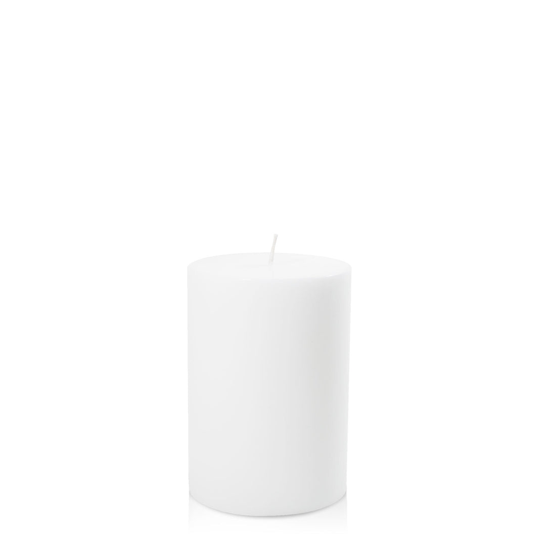 White 10.5cm x 15cm Pillar Pack of 1