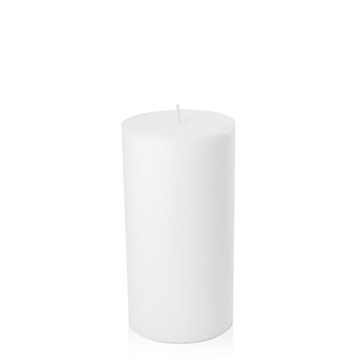 White 10.5cm x 20cm Pillar Pack of 1