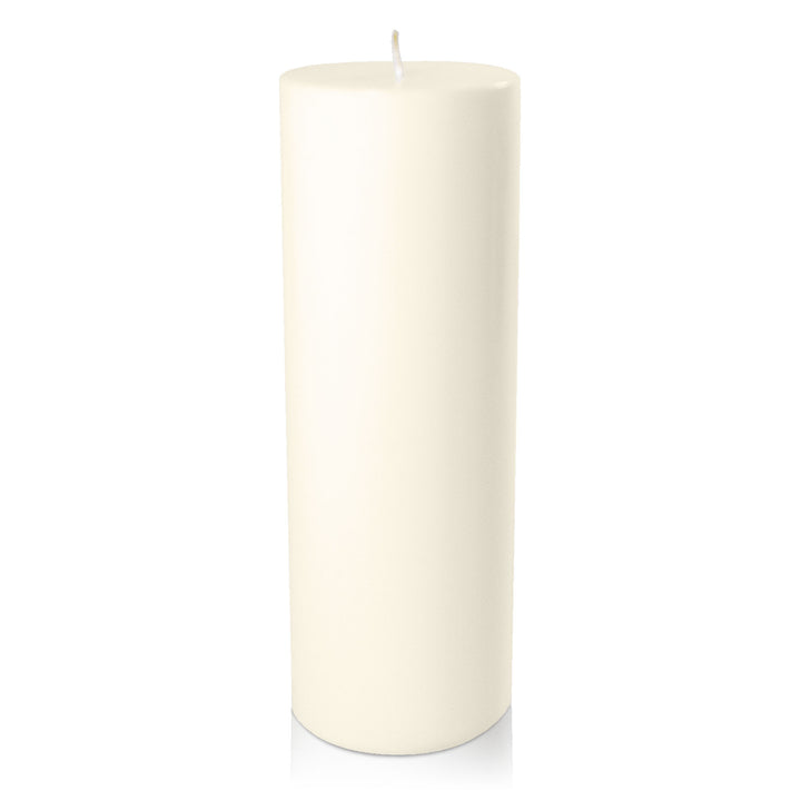 Ivory 10.5cm x 30cm Pillar Pack of 1