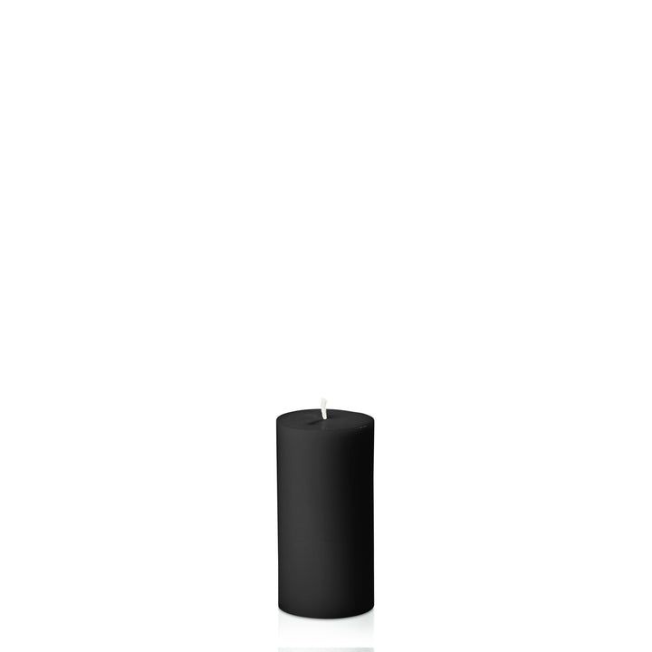 Black 5cm x 10cm Slim Pillar Pack of 1