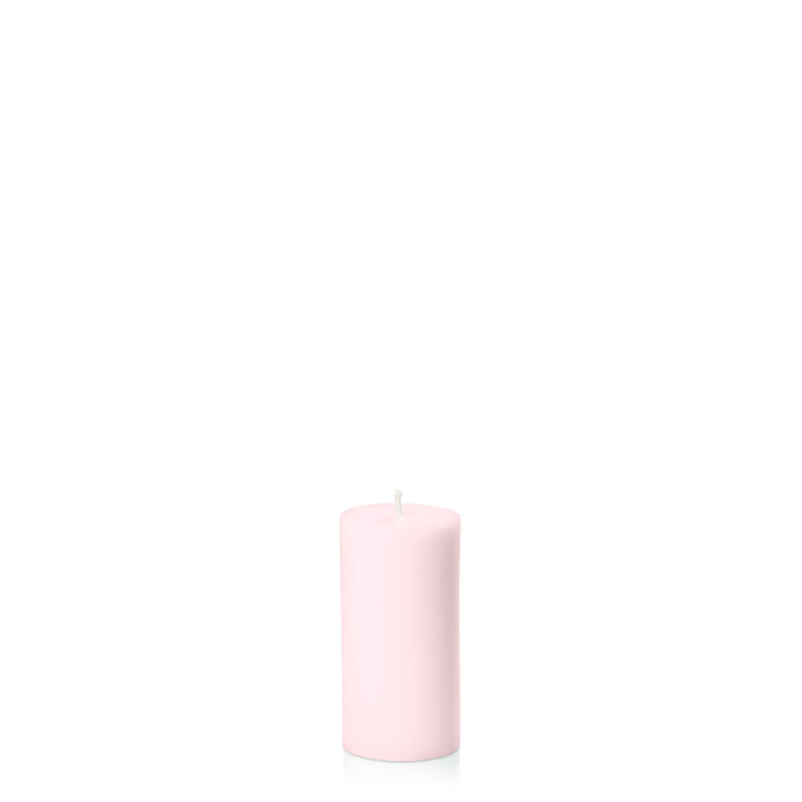 Blush Pink 5cm x 10cm Slim Pillar Pack of 1