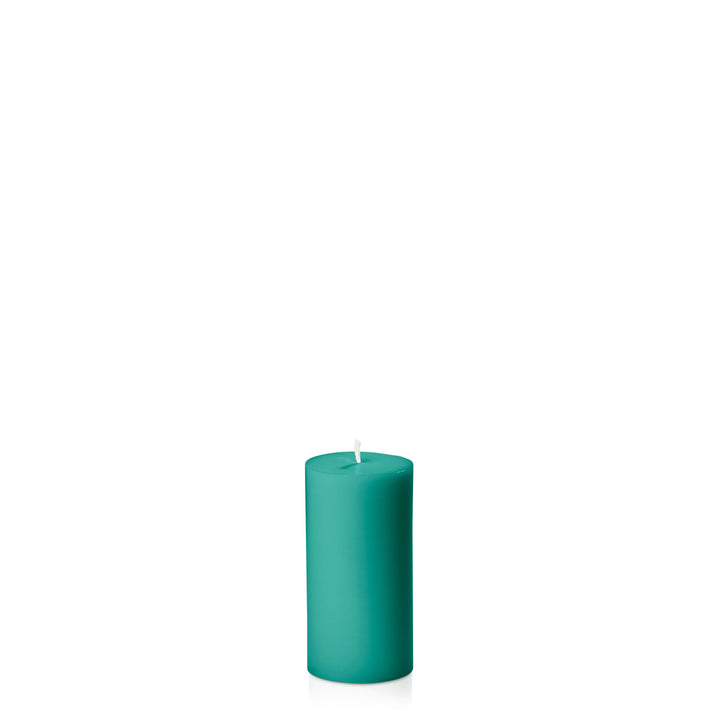 Emerald Green 5cm x 10cm Slim Pillar Pack of 1