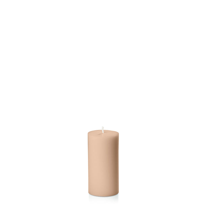 Latte 5cm x 10cm Slim Pillar Pack of 1