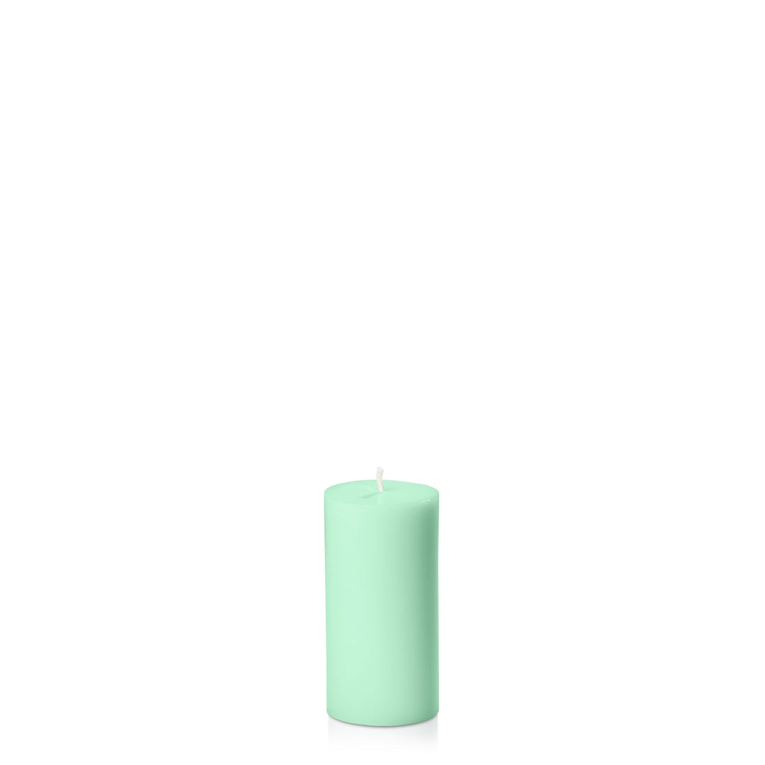 Mint Green 5cm x 10cm Slim Pillar Pack of 1