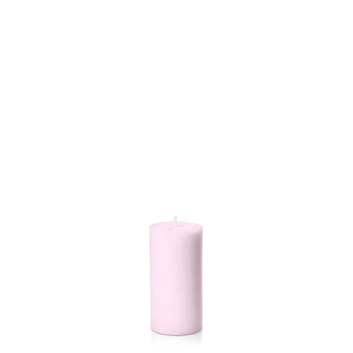 Pastel Pink 5cm x 10cm Slim Pillar Pack of 1