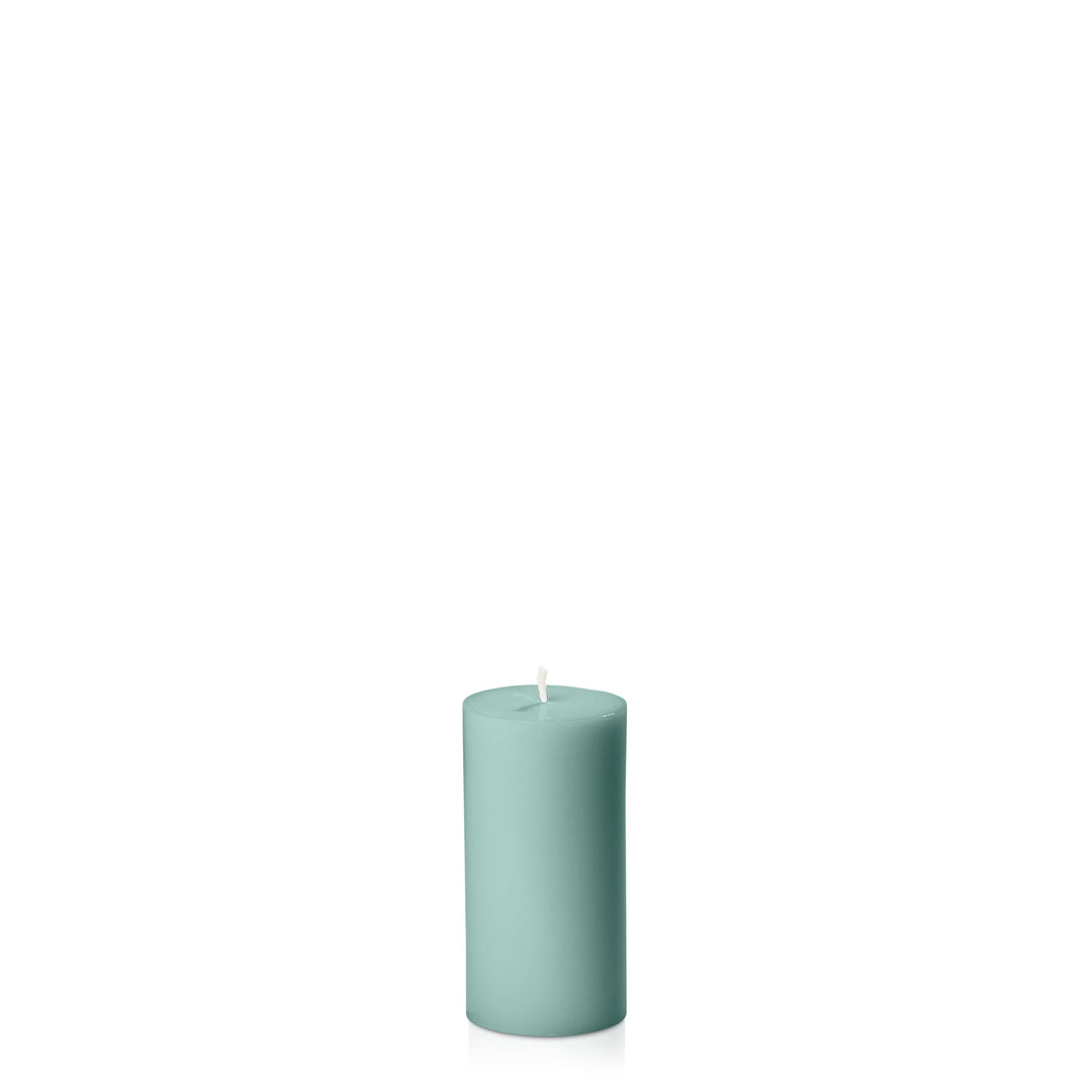 Sage Green 5cm x 10cm Slim Pillar Pack of 1