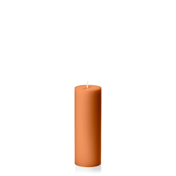 Baked Clay 5cm x 15cm Slim Pillar Pack of 1