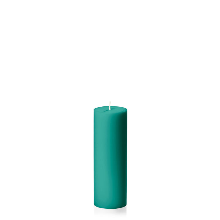 Emerald Green 5cm x 15cm Slim Pillar Pack of 1