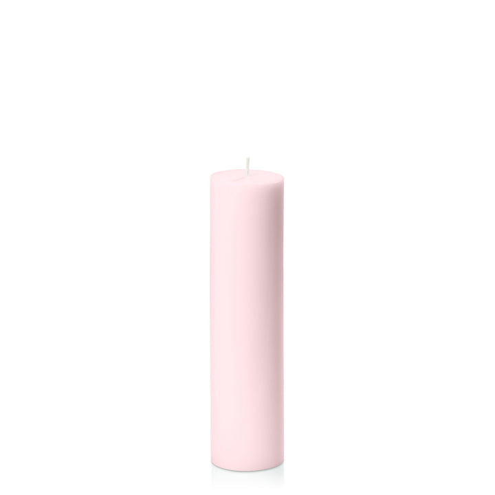 Blush Pink 5cm x 20cm Slim Pillar Pack of 1