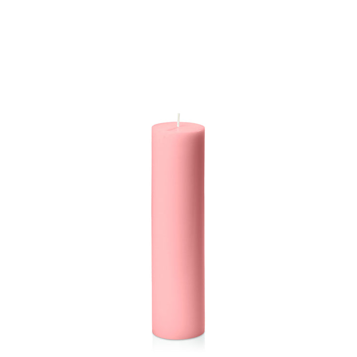 Coral Pink 5cm x 20cm Slim Pillar Pack of 1