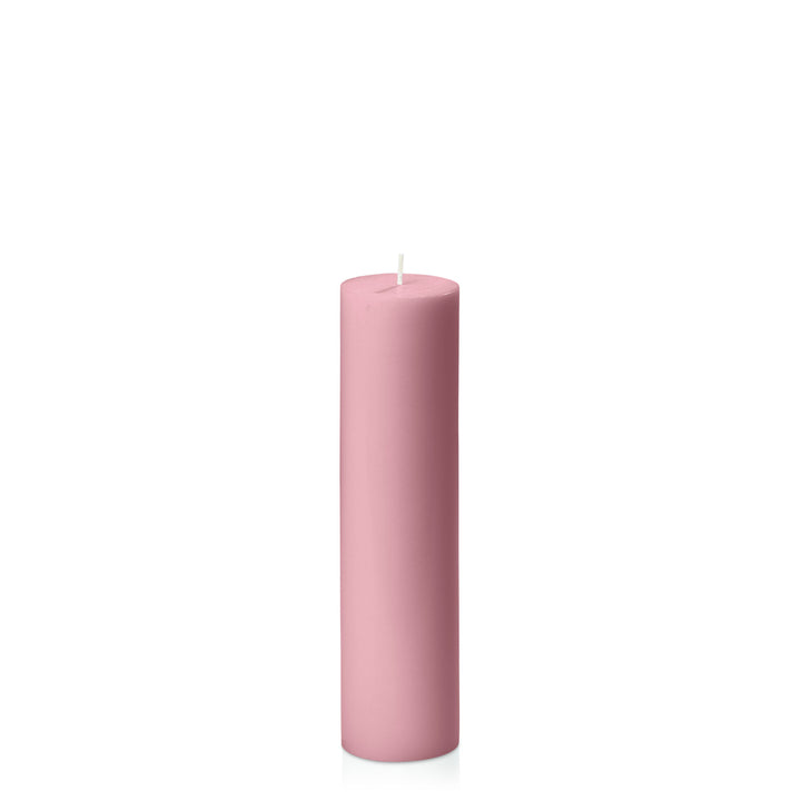 Dusty Pink 5cm x 20cm Slim Pillar Pack of 1