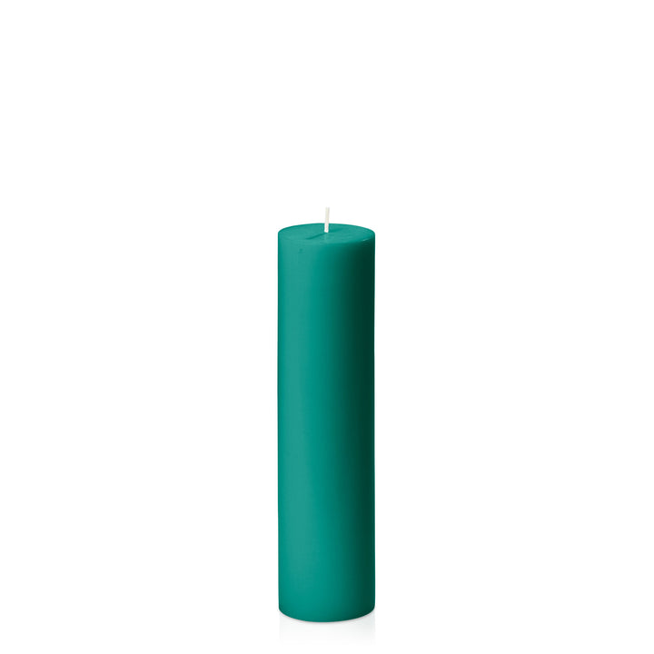 Emerald Green 5cm x 20cm Slim Pillar Pack of 1